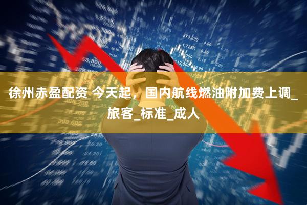 徐州赤盈配资 今天起，国内航线燃油附加费上调_旅客_标准_成人